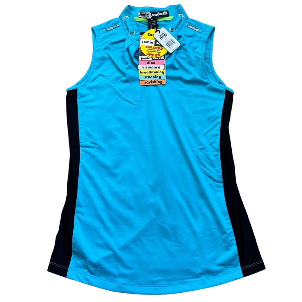 Jamie Sadock Keyhole Halter Golfing Top